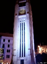 Abed Clock at night